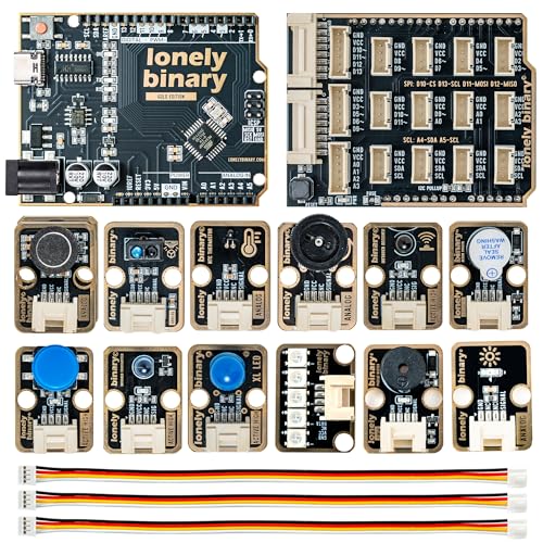 TinkerBlock UNO R3 Starter Kit, 12 Modules