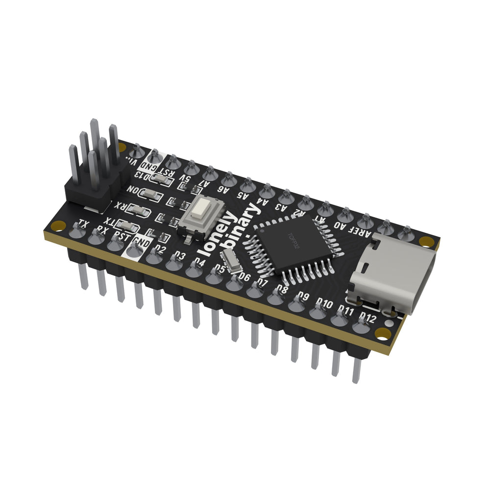 Nano V3.0 USB-C board, oblique view