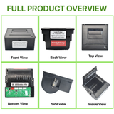 58mm Thermal Label Printer Kit, TTL Base