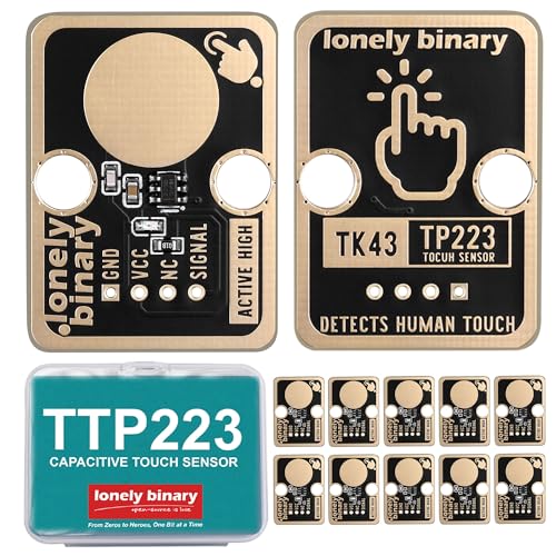 TTP223 Capacitive Touch Sensor, 12-Pack