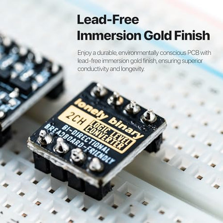 LONELY BINARY 27-Pack Logic Level Converter 2/4/6 Channel 3.3V to 5V