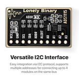 Lonely Binary 3-Pack ADS1115 16-Bit ADC I2C Module for Arduino & ESP32