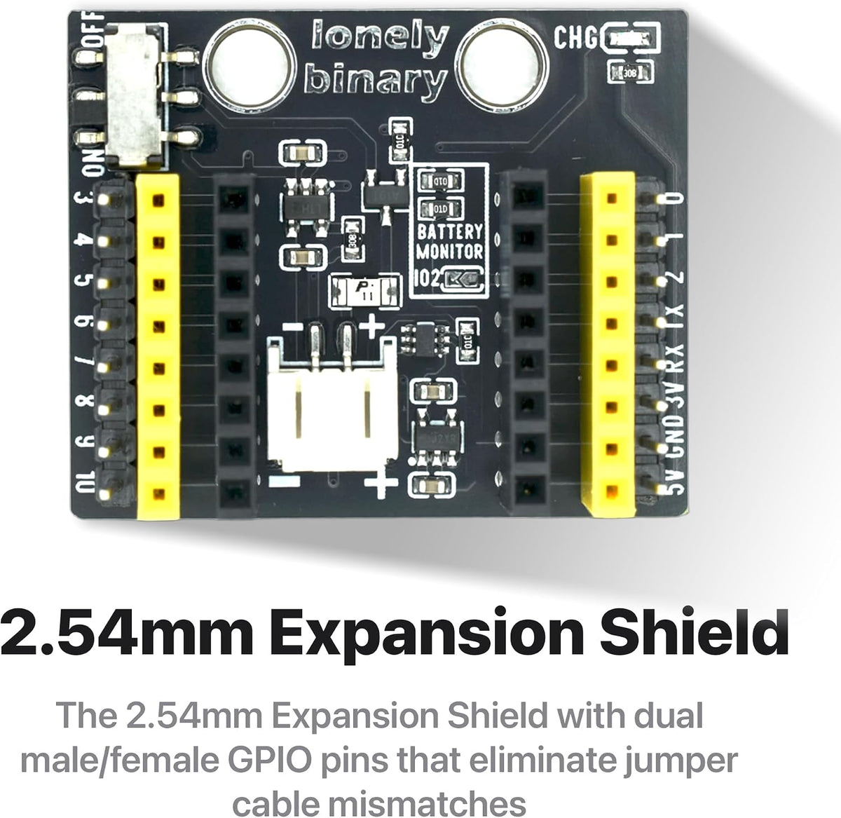 ESP32-C3 OLED Dev Board + LiPo Shield, 3-Pack