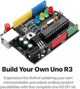 DIY UNO R3 Kit, Through-Hole Soldering