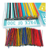 Pre-Tinned Jumper Wires 28/24AWG, 900-Pack