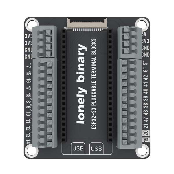 ESP32-S3 Pluggable Terminal Base