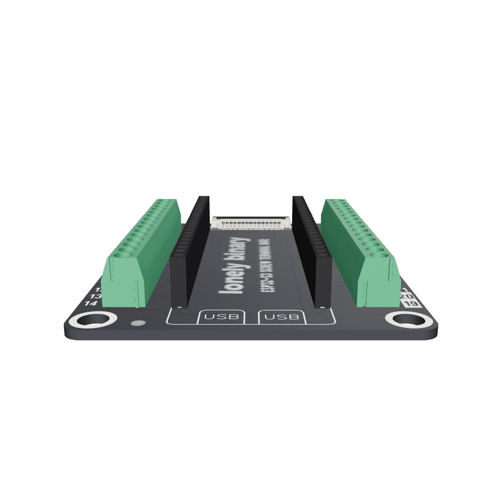 ESP32-S3 Screw Terminal Base 3D model